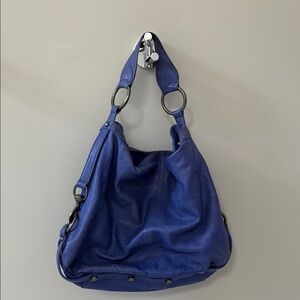 Rebecca Minkoff Blue Leather Shoulder Bag